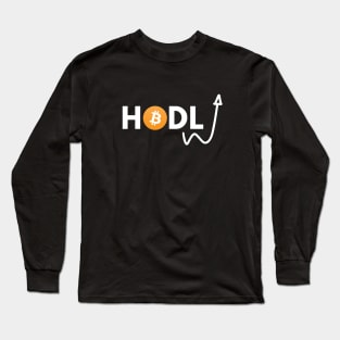 Hodl - Bitcoin Long Sleeve T-Shirt